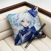 Подушка-наволочка Genshin Impact Furina 45x45см 35x35см Квадратная Наволочка для подушки