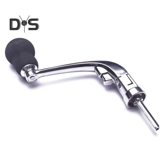 Рыболовная катушка с коромыслом, складная сверхмощная универсальная рыболовная спиннинговая катушка, силовая ручка, запасные части, аксессуары для рыбалки