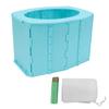 Kids Portable Toilet Portable Foldable Easy Cleaning ABS Potty Training Toilet for Outdoor