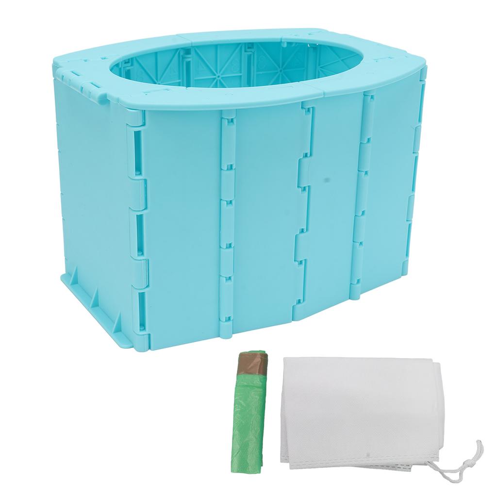 Kids Portable Toilet Portable Foldable Easy Cleaning ABS Potty Training Toilet for Outdoor