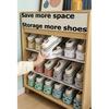 Регулируемое хранилище. Двухслойная утолщенная полка для обуви. Многослойная подставка для обуви. Стеллаж для хранения обуви в общежитии. Стеллаж для хранения обуви.