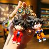 Плетеная Фигурка Сунь Укуна из Мультфильма Аниме Dragon Ball Брелок Кукла для Автомата Игрушек Kawaii Милые Персонализированные Подарки Мода Y2k Аниме
