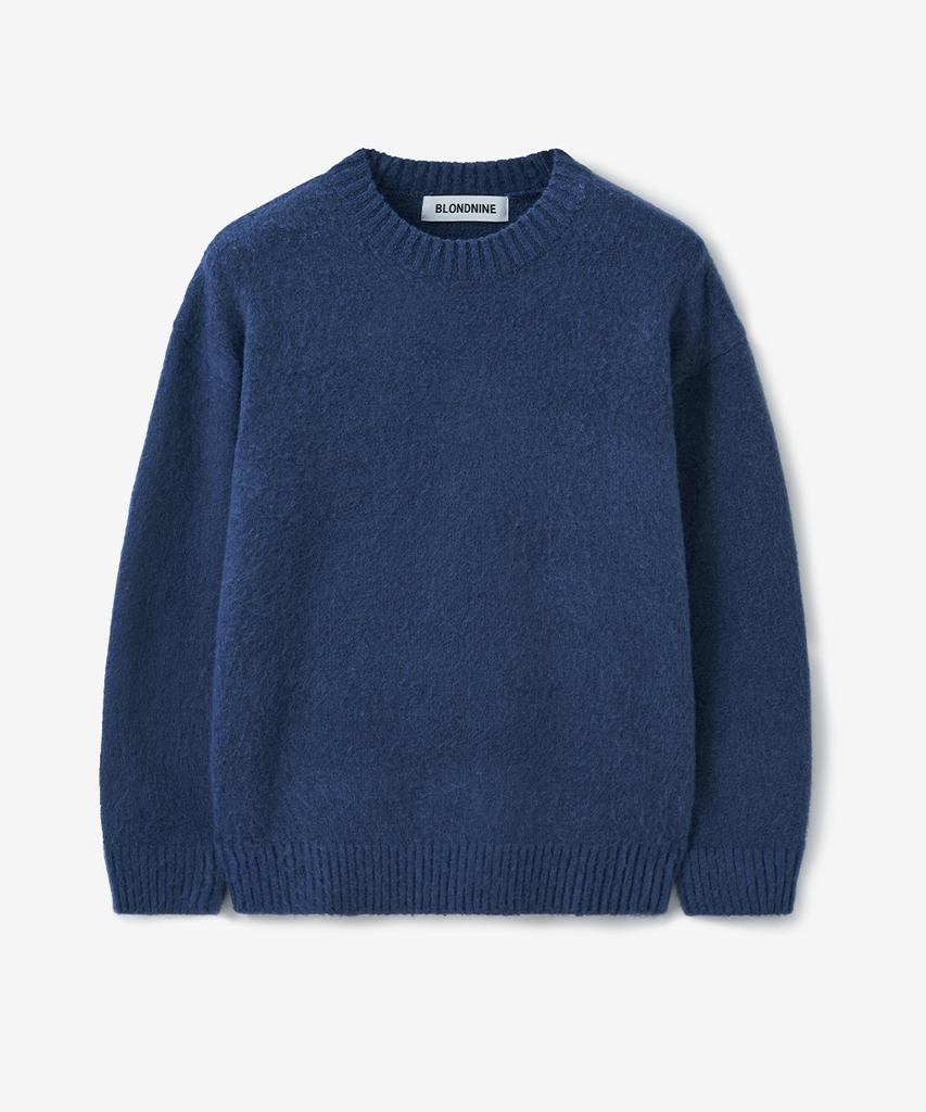 BLOND9 Soft Brushed Round Knit ( 6 Colors )