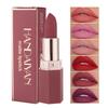 6-color Matte Not Easy To Stain Not Easy To Fade Lip Lipstick Long Sticky Waterproof Lasting Non Gloss Cosmetic