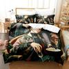 Комплект постельного белья Anime 19 Days Single Twin Full Queen King Size Bed Set Adult Kids Bedroom Duvet Cover Sets 3D Anime Bed Sheet Set