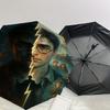 1PC Warner Harry Potter Umbrella-8-Rib Reinforced, Automatic Open, Lightweight & Durable-A38