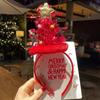 2024 New Year Christmas Hair Bands Cute Deer Horn Santa Claus Tree Headwear Hair Accessories For  Xmas Gifts Party Supplies