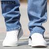 Men's Jeans Spring and Summer New Loose Straight Pants Blue Large Size Casual Fashion Simple Jeans