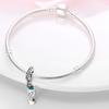 New S925 Fashion Cup Charm Silver Plated Bracelet Accessories Small Jewelry DIY Jewelry Beads