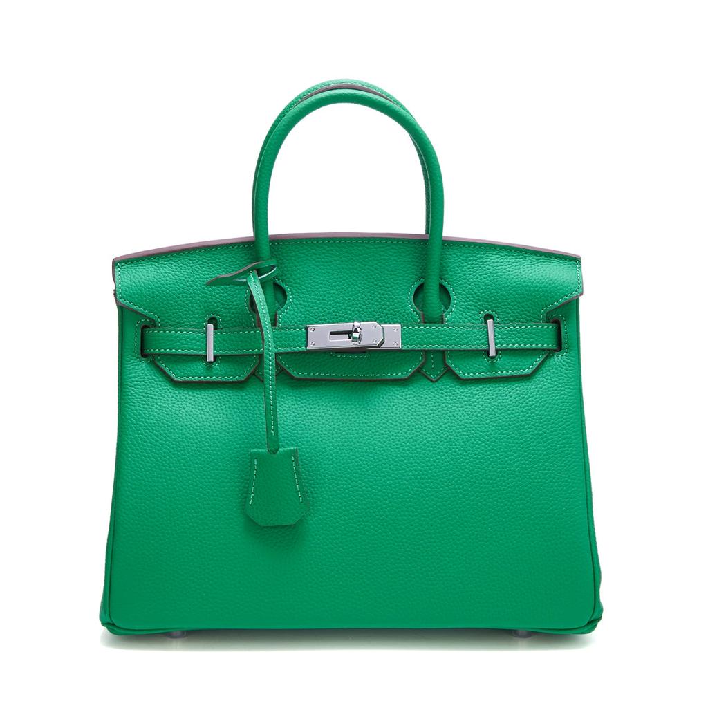 Новая серебряная пряжка металлическая платиновая сумка из натуральной кожи большая вместительная ручная женская сумка с узором личи верхний слой коровьей кожи сумка через плечо