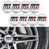 4pcs/lot 56MM/65MM Car Styling Wheel Hub Covers Stickers GR Sport Emblem Tire Center Caps Decal