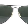 Great Ray-Ban sunglasses B&L Bausch & Lomb Two-Bridge Pilot Black green mens Used