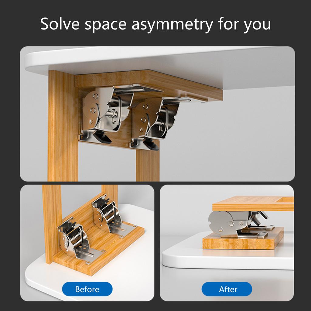 Улучшенные фиксирующиеся складные петли Складные кронштейны для полок с углом 90 градусов для ножек стола, кровати и расширения верстака
