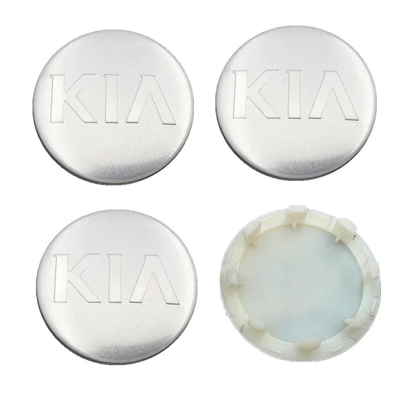 58MM Car Wheel Rim Hub Caps Covers for KIA Ceed Forte Optoma Picanto Rio K3 K5 K9 Soul Venga Picanto Optoma Forte Carens Mohave