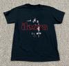 Горячий! Футболка The Doors Jim Morrison, Унисекс Черная Хлопковая Футболка, Размер S-5XL Унисекс Футболка
