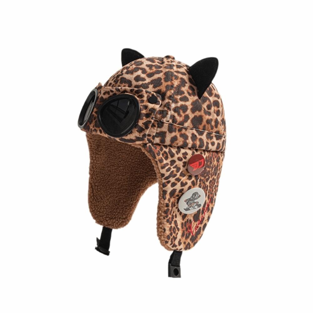 Thickened Bomber Hats Warm Ski Ear Protection Hat Pilot Hat Winter Outdoor Fashion Wear