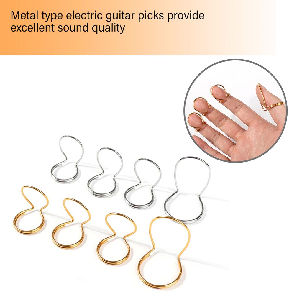 4 шт. бабочка гитарные медиаторы Fingerstyle Plectrum Thumb Pickrs регулируемые гитарные медиаторы для пальцев Plectrums Set