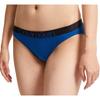 Calvin Klein Large Logo Waistband Hipster Briefs Women Underwear Blue QF6580AD-C6X