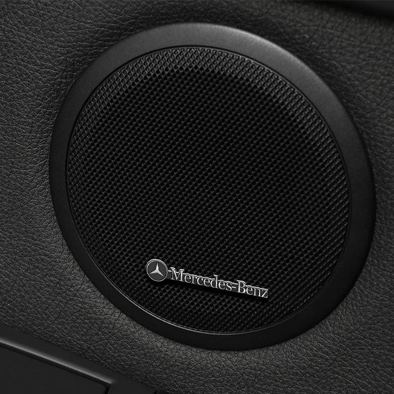 Горячие Автомобильные Наклейки Аудио Динамик Руль Декоративная Наклейка Для Mercedes Benz AMG W204 W205 W203 W211 W212 W213 W201 W210