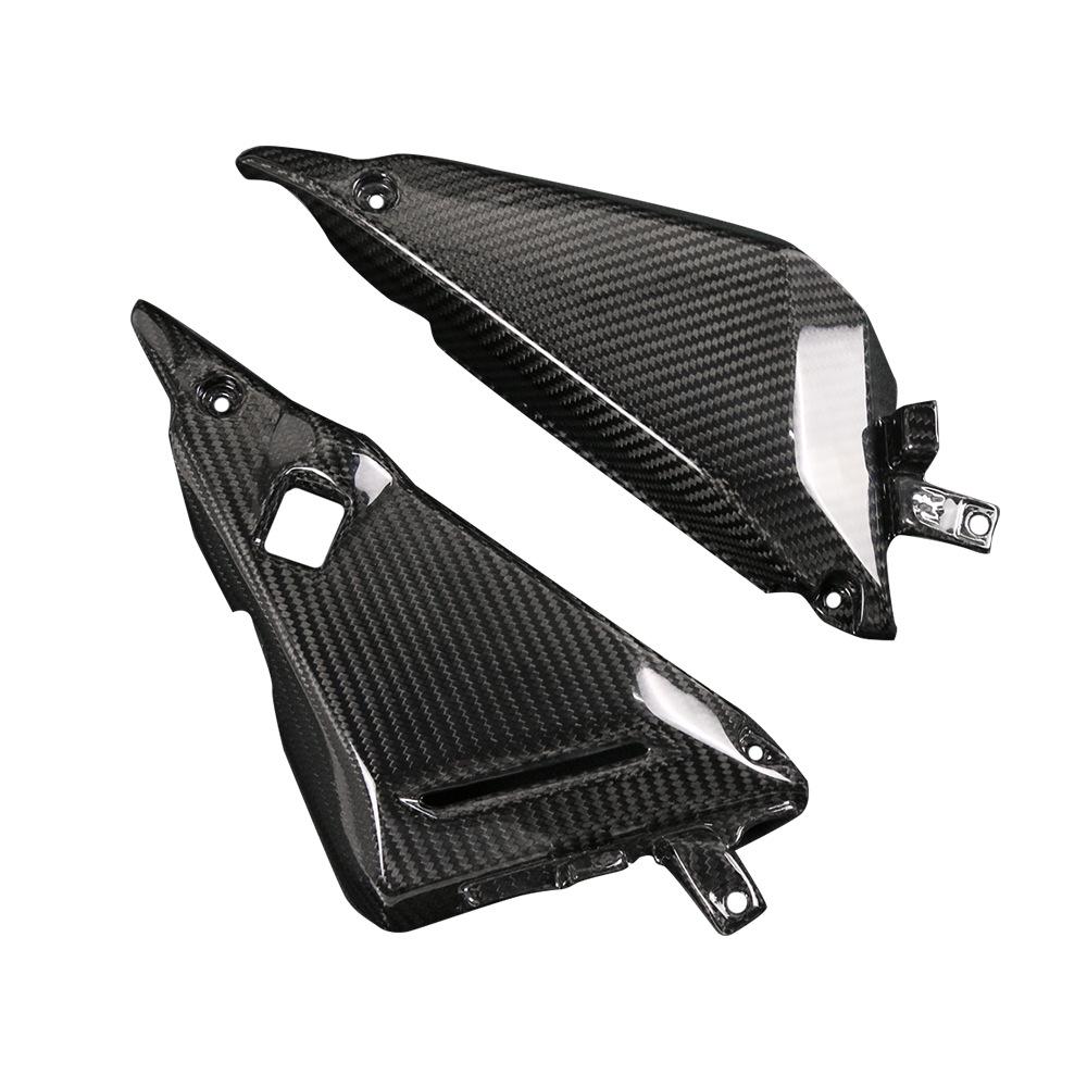 Carbon Fiber Under Seat Side Panel for Kawasaki Ninja 650, Suitable for Ages 14+