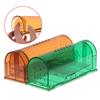 1PC Smart Self-locking Mousetrap Safe Firm Transparent Household Mouse Catcher Control Cage Mice Rodent Catcher Rat Trap