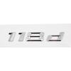 ABS Car Rear Trunk Letters Logo Badge Emblem Sticker For BMW 1 Series 116d 118d 120d 125d 130d 135d 140d E81 E82 E87 E88 F20 F21