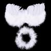 Prop Sales & Photo Baby White Party Angel For Kids Decoration Feather