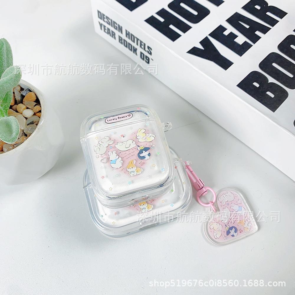 Ins милый размытый любовь щенок котенок подходит для AirPods 1 поколения защитный чехол 1-го поколения 1-го поколения pro чехол для наушников