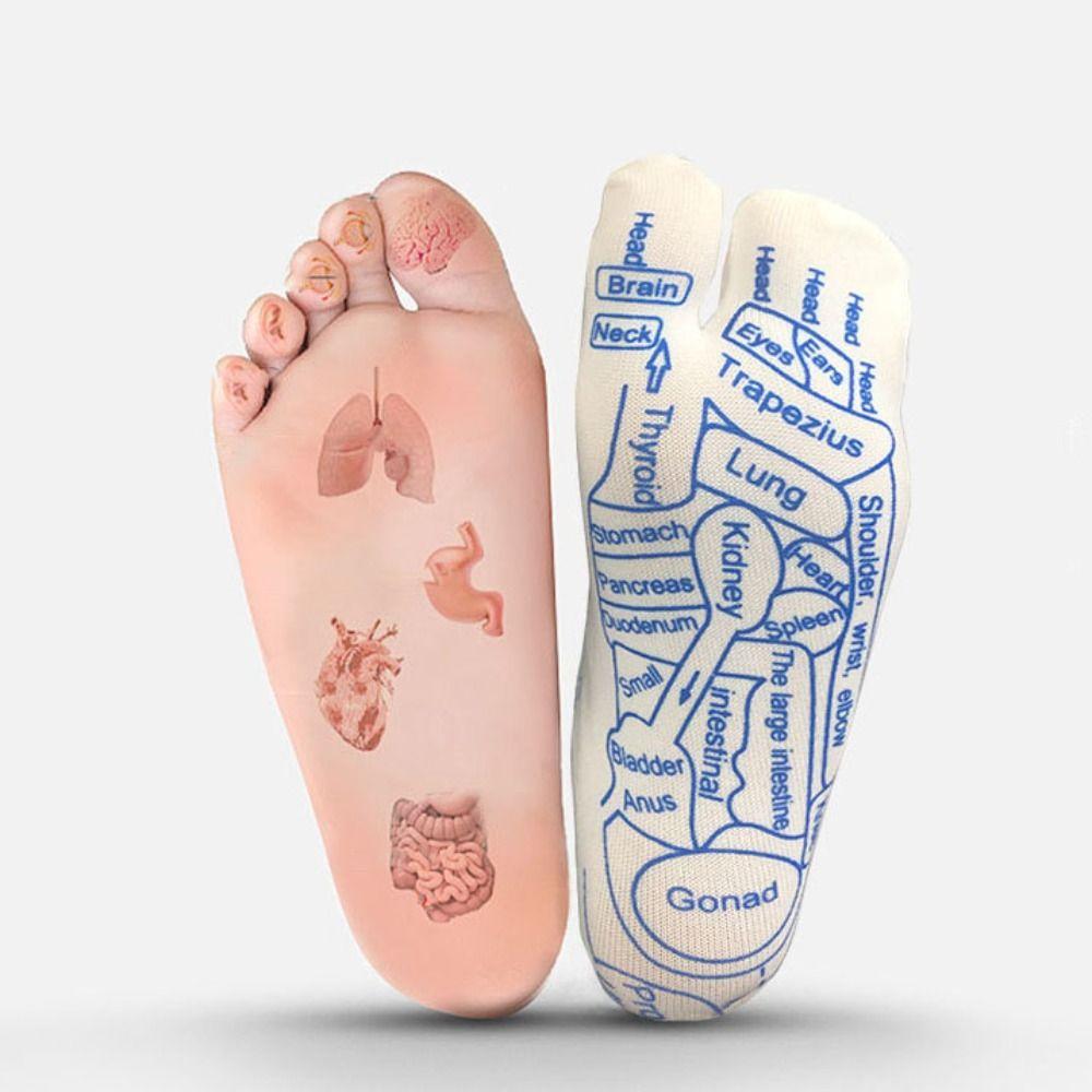 Профессиональные массажные носки с массажером, носки для спа-процедур рук, носки для рефлексотерапии, для женщин и мужчин