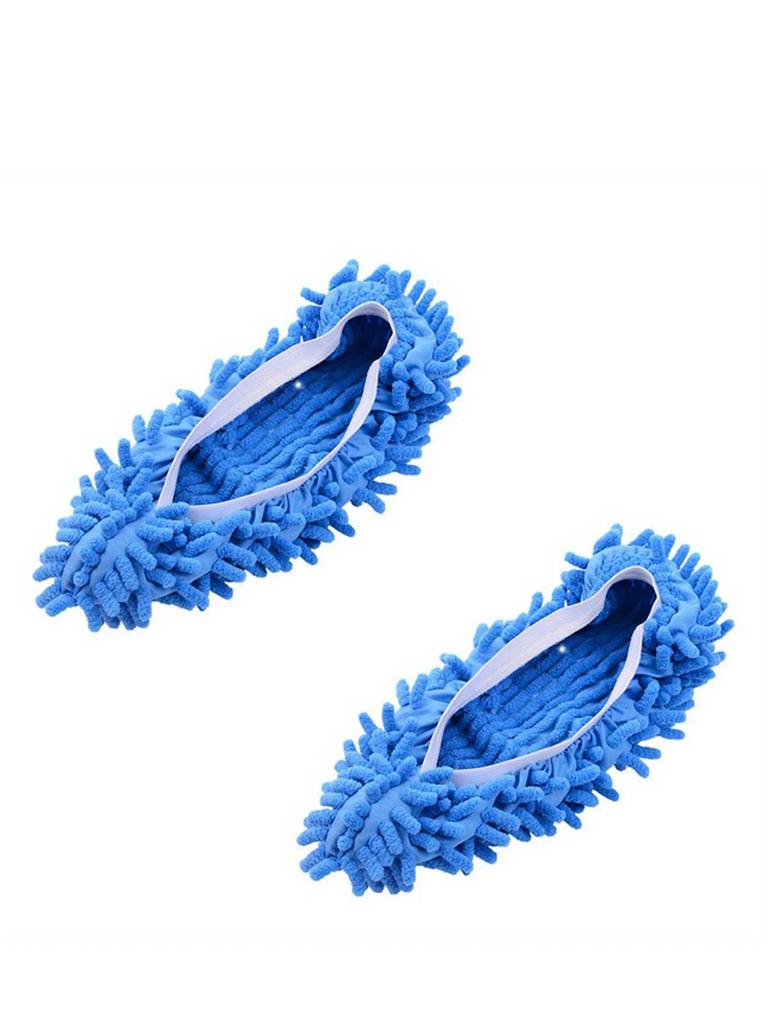 1 пара моющихся чехлов для чистки обуви, многофункциональные тапочки для швабры из синели, носки для пола, дома