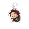 Клинок, рассекающий демонов Kimetsu Yaiba Танджиро Незуко Токито Муичиро Акриловый двусторонний брелок Прозрачный аниме-подвеска Косплей Мини легкий