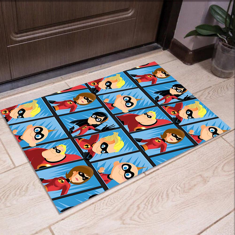 The Incredibles Printed Carpet Rug for Office Chair Living Room Bedroom Kitchen Room Decor Gifts