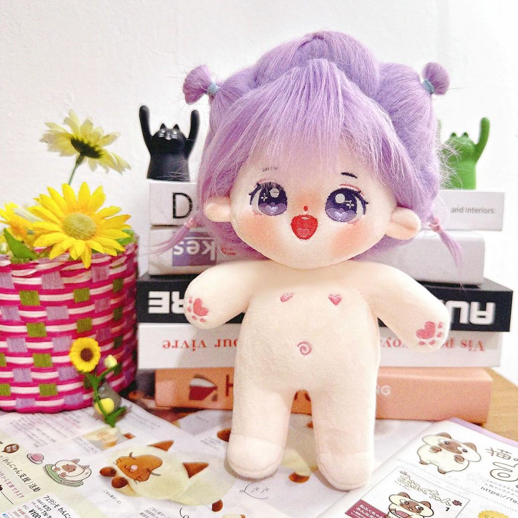 Очаровательная 20-сантиметровая хлопковая кукла, плюшевая игрушка из мягкой коротковорсовой ткани для детей