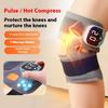 Electric EMS Knee Massager Vibration Massager Leg Massage 5 Mode Rechargeable Knee Pad Relax Foot Calf Muscle Relieve Fatigue