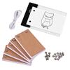 Flip Book Kit with Light Pad LED Light Box Tablet 300 Sheets Drawing Paper Flipbook with Binding