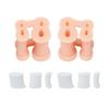Silicone Adjustable I-Shaped Toe Separator for Overlapping Toe Correction