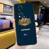 Чехол с флагом Австралии для Honor Magic 8 7 6 Pro Для Honor 200 400 50 70 90 Lite X8c X8b X9a X9b X9c X9d Win RT