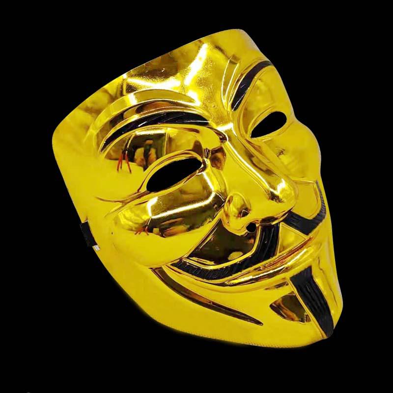 V for Vendetta Full Face Men's Halloween Ghost Mask