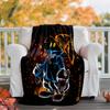 FF9 Vivi Flannel Blanket Soft Warm All-Season Throw, Design for Camping, Car Travel, Hiking Sofa, Bed, Office Perfect Gift for Parties
