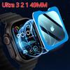 Закаленное Стекло Для Apple Watch Ultra 3 49ММ Быстроклеящаяся Защитная Пленка для iWatch Серии Ultra 3 2 1 49мм Чехол Аксессуары