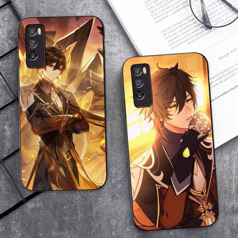 Genshin Impact God of Contracts Phone Case for Huawei Mate 20 10 9 40 30 Lite Pro X Nova 2 3i 7se
