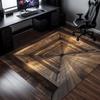 3D Паркетная Иллюзия Хрустальный Бархатный Ковер Современный Офис Домашний Декор Геометрический Рисунок Коврик для Пола Противоскользящий Ковер для Кабинета