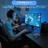 CAMWAY Двунаправленный аудиопереключатель 2 в 1 с переключателем включения/выключения звука, подходит для CD и компьютеров, 2-портовый переключатель, 3,5 мм + RCA, 1 вход / 2 выхода, Вход/2