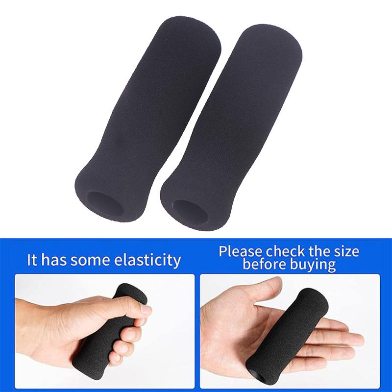 2 шт. губки Walker опора для ходьбы накладка на рукоятку пожилые захваты аксессуары для трости утолщенные сменные рукоятки губки накладки для костылей