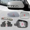 Для KIA Sorento XM 2009-2014 Зеркало заднего вида, стеклянные линзы, указатель поворота, светодиодный светильник, боковая крышка рамы, складной двигатель