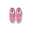 Vans Slip-On Canvas Checkerboard Low Top Kids Skate Shoes Kids Sneaker Magenta White VN0A4BUT30Z