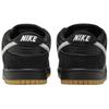 Nike Dunk Low Pro Sb Черно-белые кроссовки для скейтбординга с резиновой подошвой HF3704-003