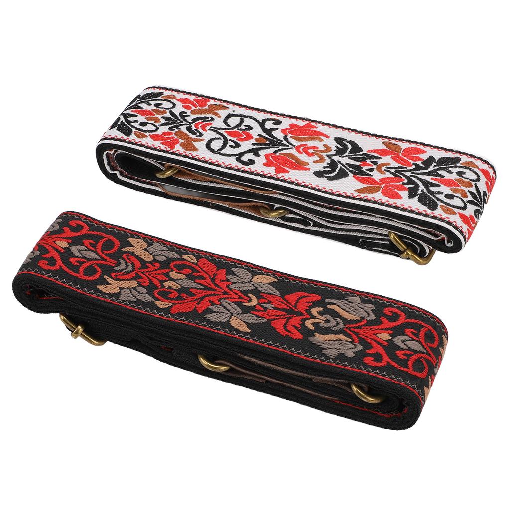Guitar Strap Thickened and Widened Multifunctional Unique Jacquard Embroidery Guitar Strap