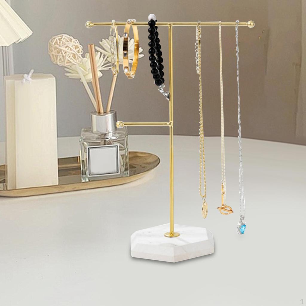 Chic Jewelry Stand for Rings and Bracelets - Stylish Home Decor Piece