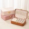 Space Saving Double-Layer Jewelry Storage Box Large Capacity Jewelry Storage Case Ring